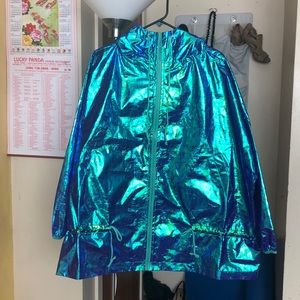 REHAB Mermaid raincoat.